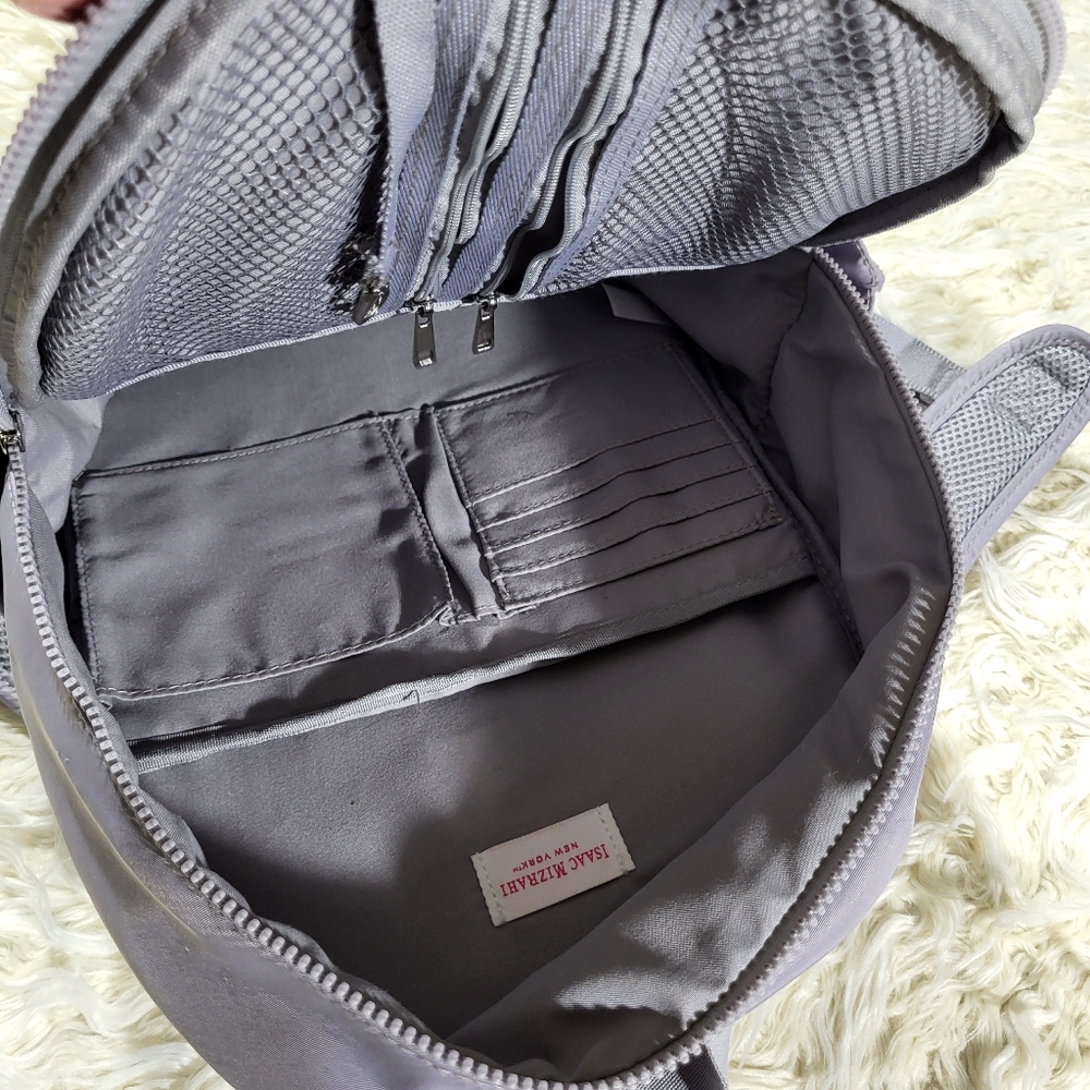 Isaac Mizrahi Light Purple Backpack - Picture 10 of 15